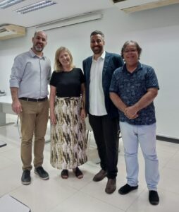 Igor Pontinho, Ruth Reis, Thiago Regotto e Rogério Borges